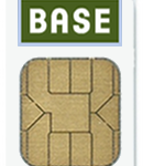 Simkarte BASE in weiß