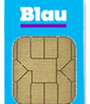 Blau SIM Karte
